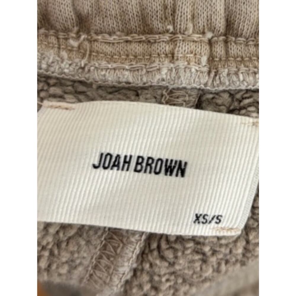 Joah Brown The Classic Sweat Short Gray Brown French Terry XS/S - Picture 8 of 8